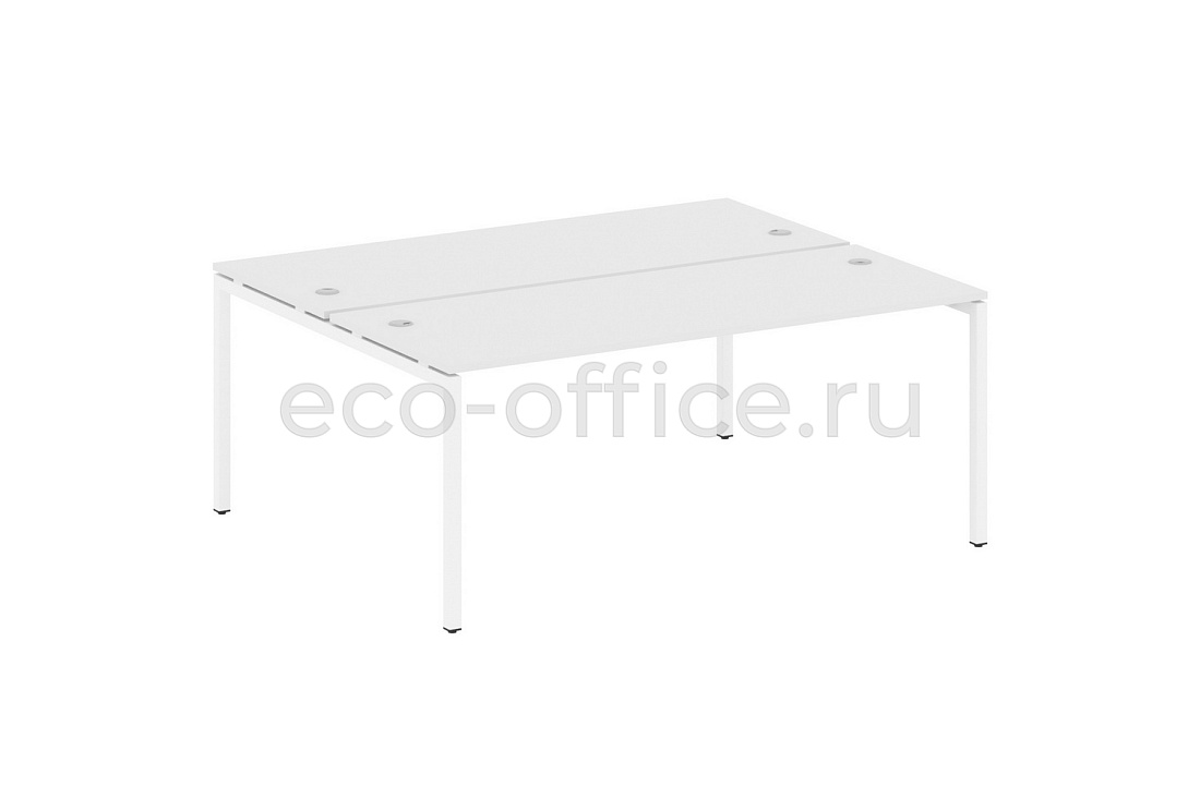 Рабочая станция METAL SYSTEM QUATTRO 4x4 40БП.РАС-СП-2.5 Белый / Белый металл  стоимость