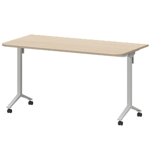 Стол мобильный складной радиусный Protech МБ22-140.70Р Бук/Белый фото