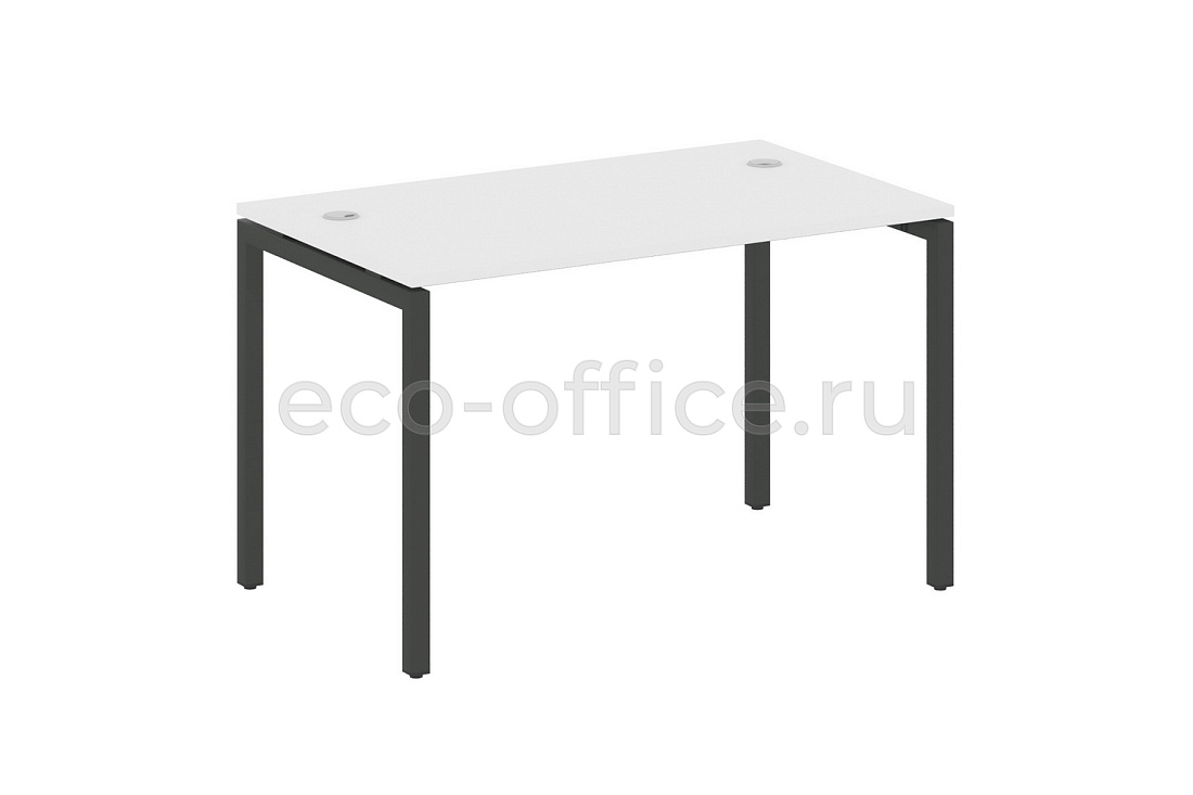 Стол письменный METAL SYSTEM QUATTRO 4x4 40БП.СП-2 Белый / Антрацит металл  стоимость