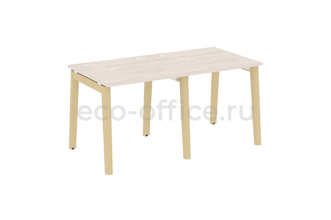 Рабочая станция на 2 рабочих места ONIX WOOD OW.RS-2.0.8 Денвер Светлый / Дуб Светлый  стоимость