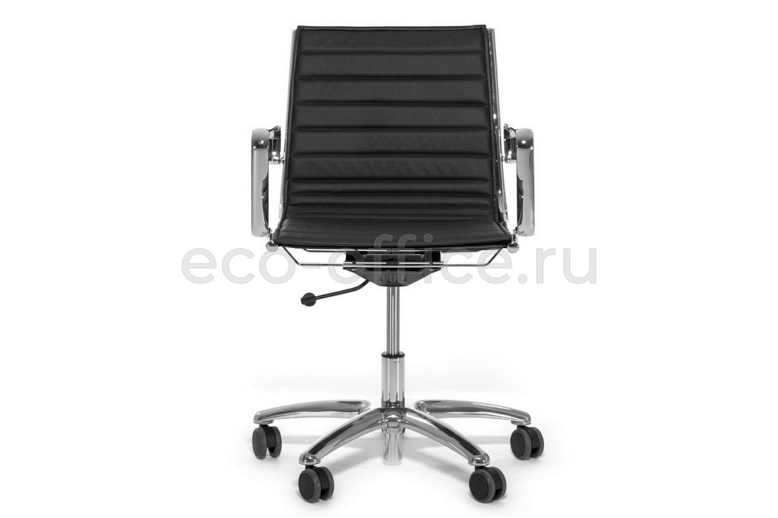 Кресло офисное Luxy LIGHT B Чёрная кожа  стоимость