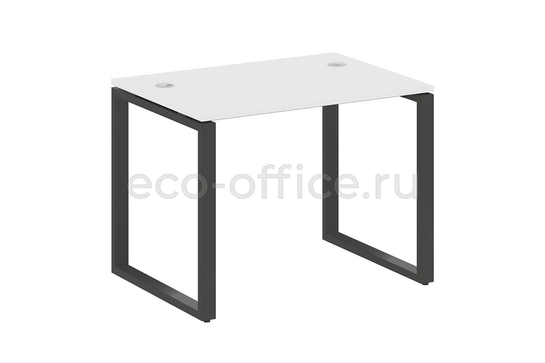 Стол письменный METAL SYSTEM STYLE БО.СП-1 Белый / Антрацит металл  стоимость