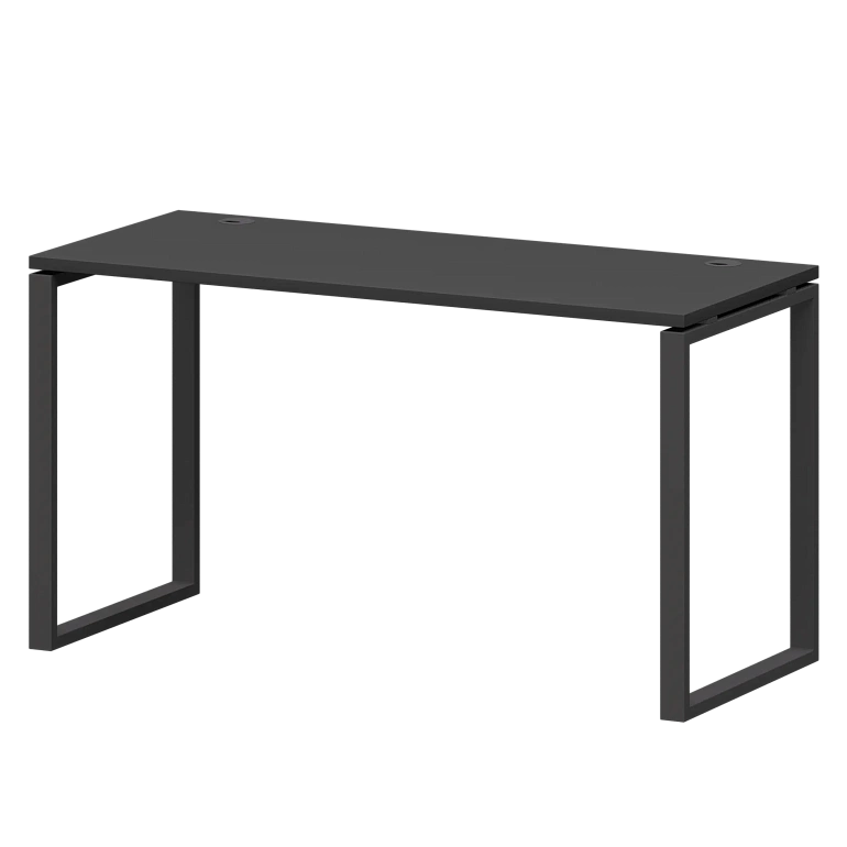 стол на металлокаркасе protech смс25-о-16к.60.пр25 графит/антрацит фото