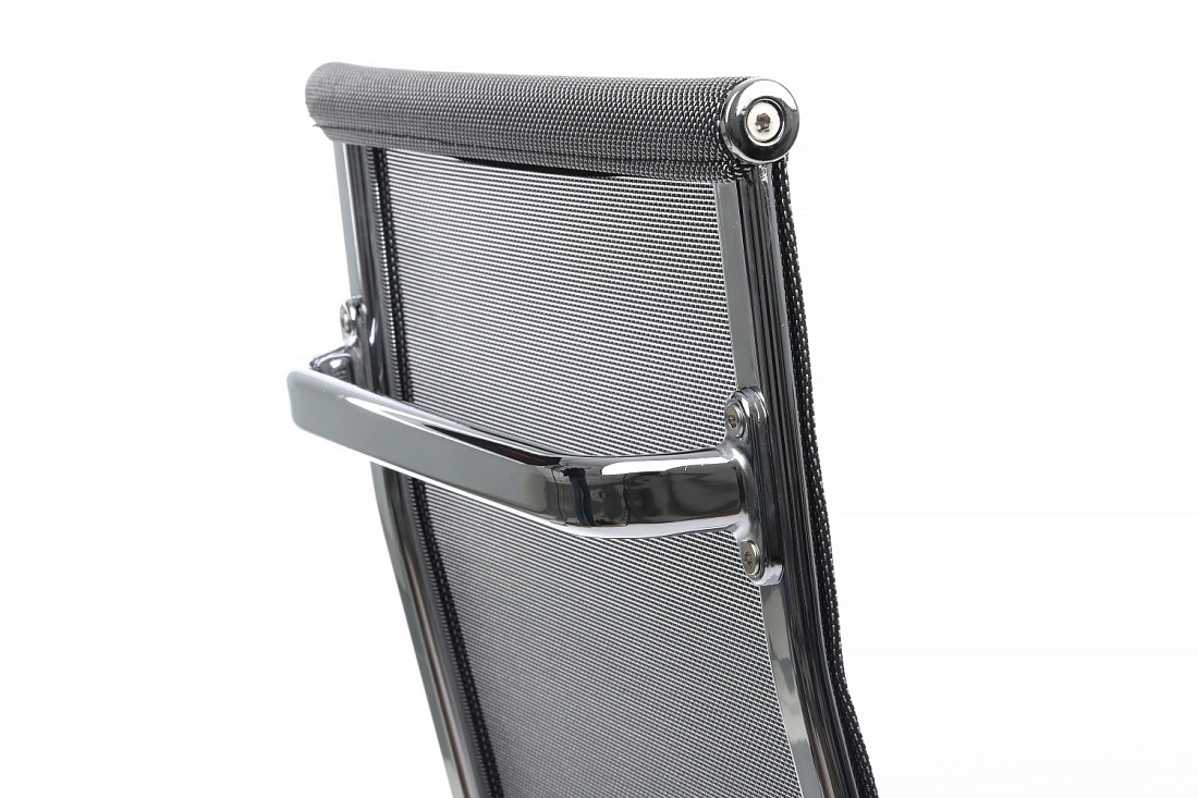 кресло руководителя rv chair hugo 6001-1se серебристо-серая сетка фото