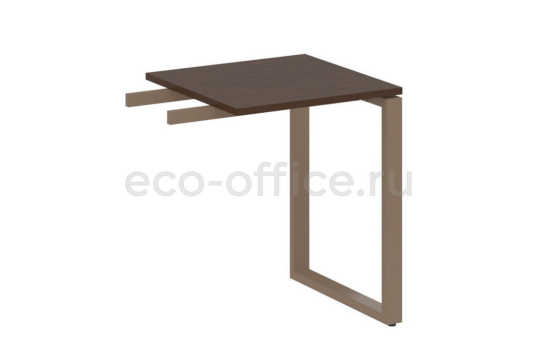 Приставной элемент на О-образном м/к METAL SYSTEM STYLE БО.ПР-1 Венге Цаво / Мокко металл  стоимость