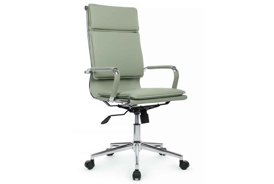 Кресло руководителя RV Chair HUGO 6003-1SE Зелёная экокожа  стоимость