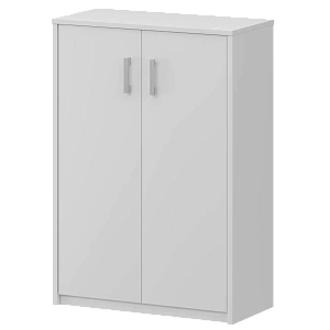 Стеллаж средний закрытый Protech А-304/А-604 Белый фото