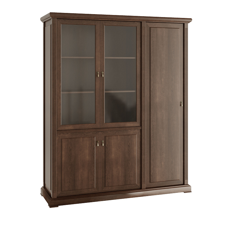 шкаф для бумаг с одностворчатым гардеробом ministry композиция 7 фото