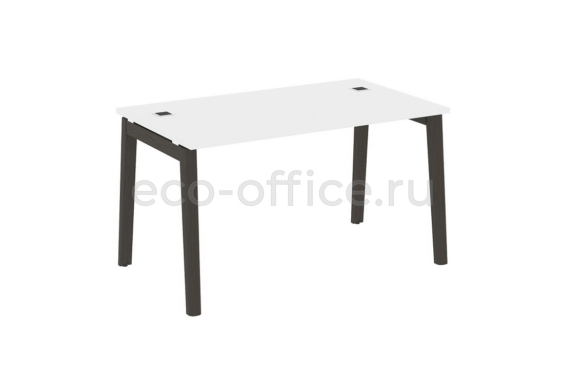 Стол рабочий руководителя ONIX WOOD DIRECT OW.SRR-3.8 Белый Бриллиант / Дуб Тёмный  стоимость