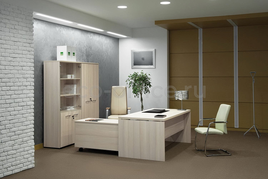 Кабинет руководителя FERMO WOOD Дуб Светлый купить в Москве