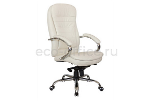 Кресло руководителя RV Chair FAIT 9024 Бежевая экокожа фото