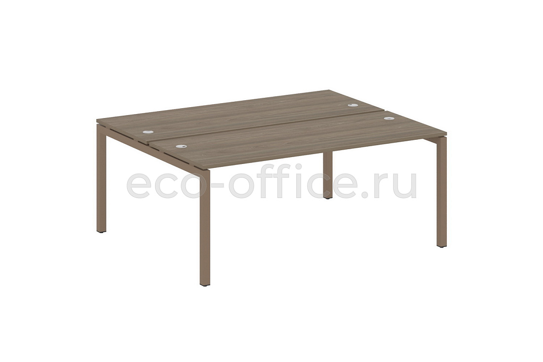 Рабочая станция METAL SYSTEM QUATTRO 5x5 50БП.РАС-СП-2.5 Вяз Благородный / Мокко металл купить в Москве
