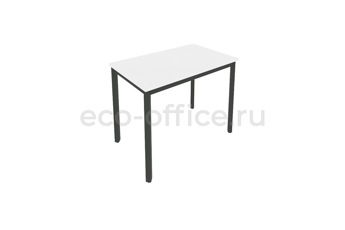 Стол письменный на металлокаркасе SLIM SYSTEM С.СП-3.1 Белый / Антрацит металл купить в Москве