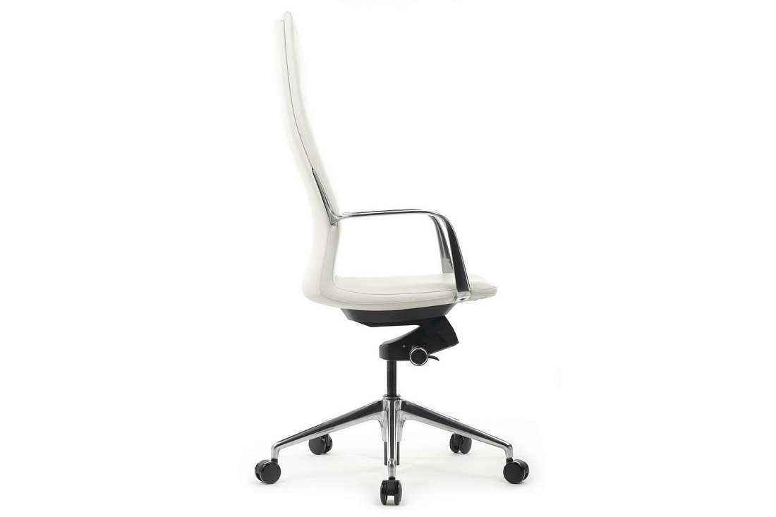 Кресло руководителя RV Design PLAZA FK004-A13 Белая кожа  стоимость