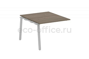 Проходной наборный элемент переговорного стола METAL SYSTEM STYLE БА.ППРГ-1 Вяз Благородный / Серый металл фото