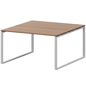 Стол переговорный на металлокаркасе Protech АМП.О-002.123 Орех/Белый фото