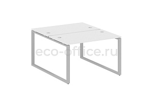Рабочая станция METAL SYSTEM STYLE БО.РАС-СП-2.2 Белый / Серый металл фото