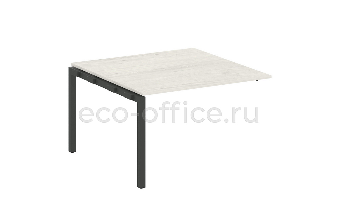 Проходной наборный элемент переговорного стола METAL SYSTEM QUATTRO 5x5 50БП.ППРГ-2 Дуб Наварра / Антрацит металл   стоимость
