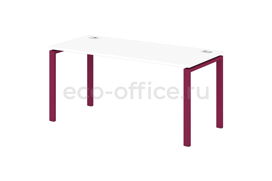 Стол на металлокаркасе 60*30 SENTIDA COLOR S-33 Малина  стоимость