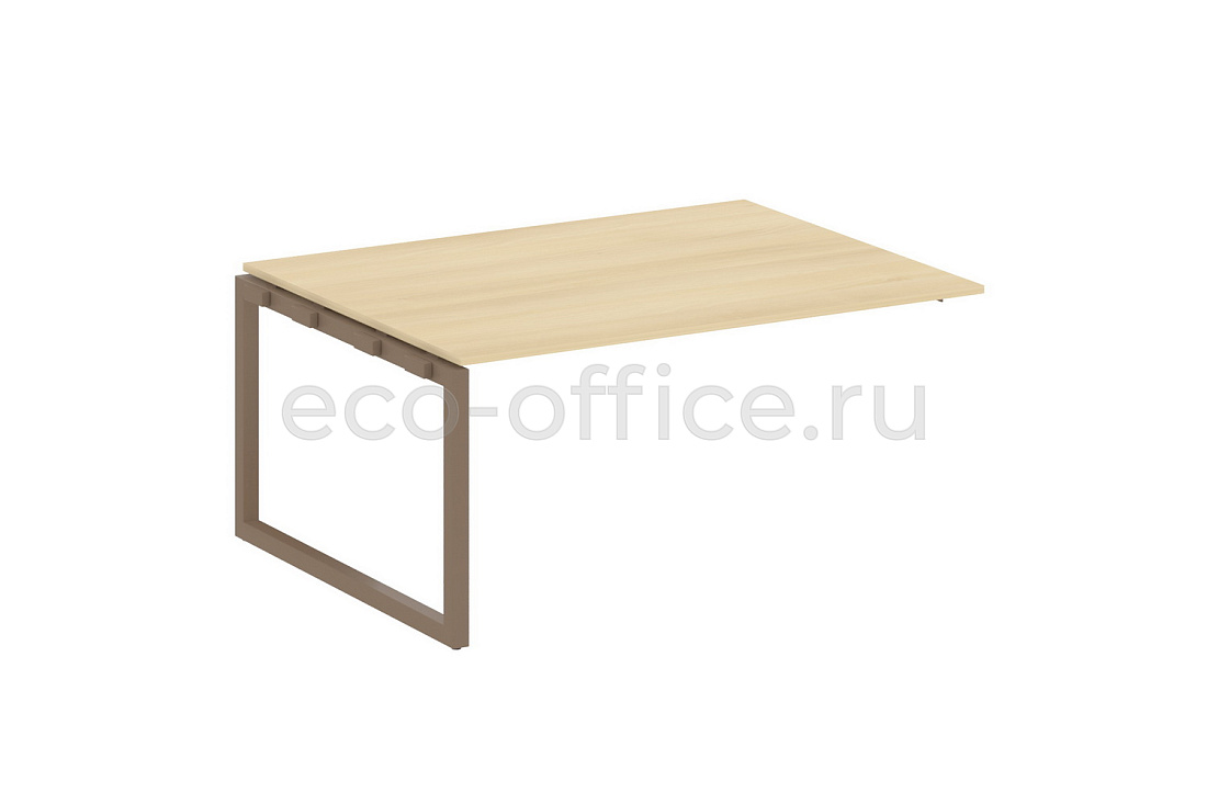 Проходной наборный элемент переговорного стола METAL SYSTEM QUATTRO 5x5 50БО.ППРГ-4 Акация Лорка / Мокко металл  стоимость