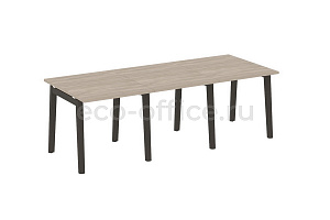 Стол переговорный (3 столешницы) ONIX WOOD OW.PRG-3.0 Дуб Аттик / Дуб Тёмный фото