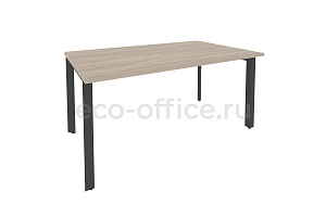 Стол переговорный (1 столешница) ONIX O.MP-PRG-1.4 Дуб Аттик / Антрацит металл фото