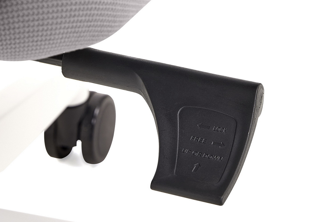 кресло rv chair lid 853a-1-dp3d серая сетка / серая ткань фото