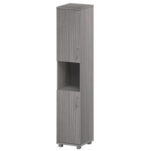 Стеллаж высокий узкий полузакрытый Protech "НТ-540;НТ-600;НТ-600" Лиственница фото