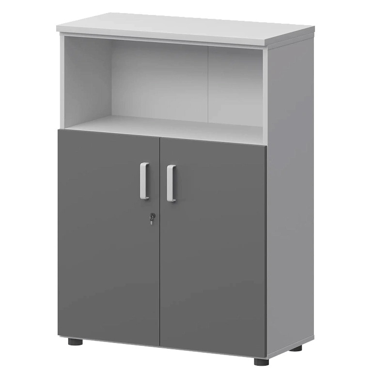 шкаф protech смш-38д2 тип1 белый/графит фото