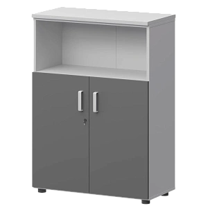 Шкаф Protech СМШ-38Д2 Тип1 Белый/Графит фото