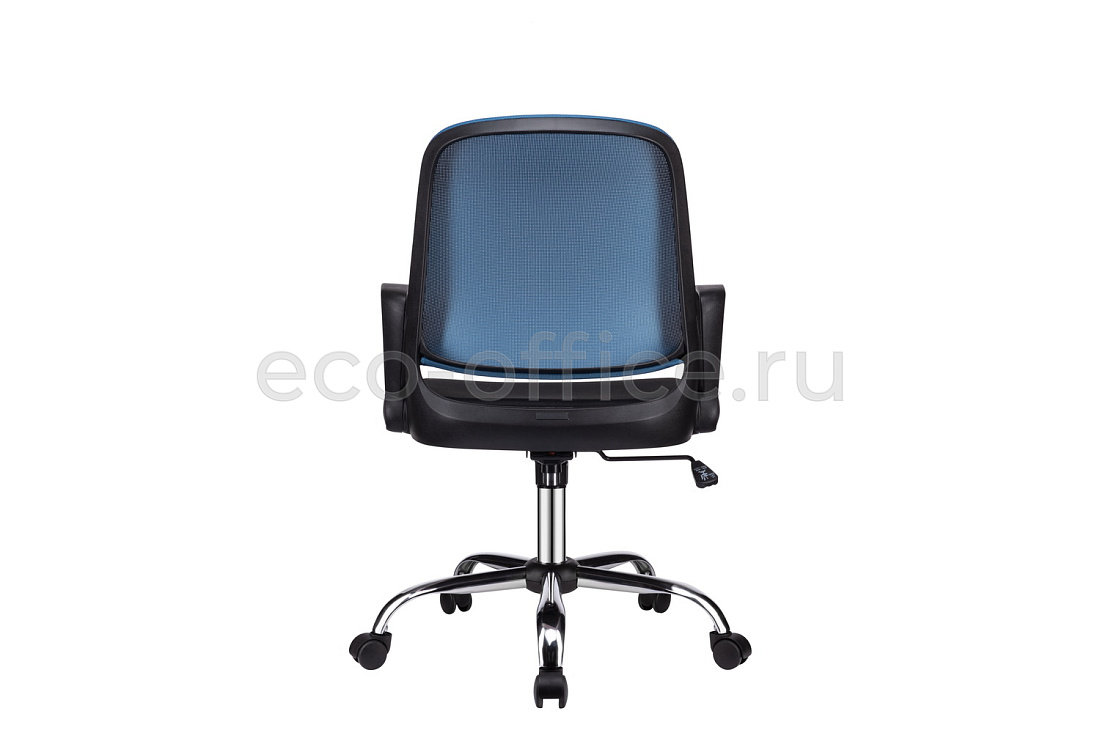 Кресло офисное RV Design W-158 Чёрный пластик / Синяя сетка  стоимость