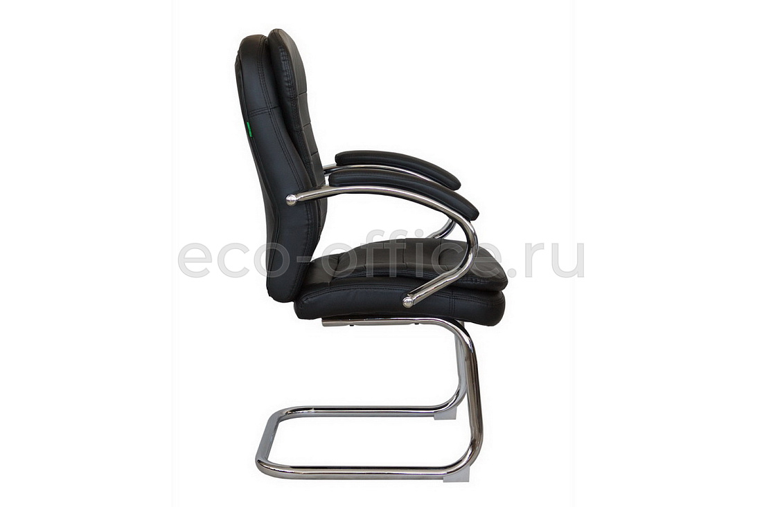 Конференц-кресло RV Chair FAIT 9024-4 Чёрная экокожа  стоимость