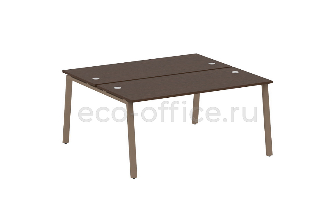 Рабочая станция METAL SYSTEM STYLE БА.РАС-СП-2.4 Венге Цаво / Мокко металл  стоимость