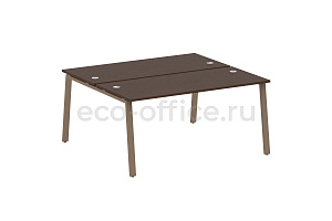 Рабочая станция METAL SYSTEM STYLE БА.РАС-СП-2.4 Венге Цаво / Мокко металл фото