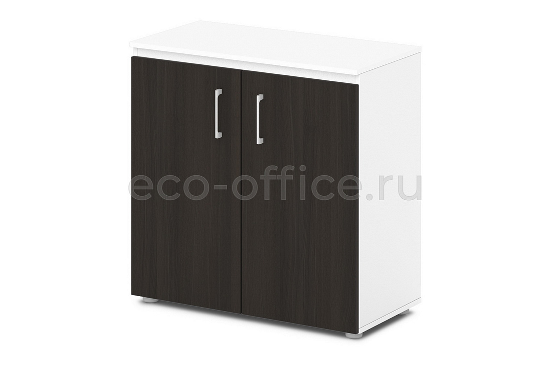 Шкаф для документов низкий SENTIDA S-651 Белый / Белый / Дуб Честерфилд  стоимость