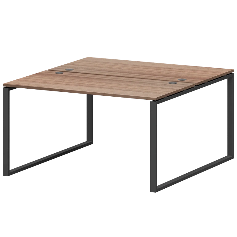 бенч двойной на 2 рабочих места protech амб.о-003 темный шимо/антрацит фото