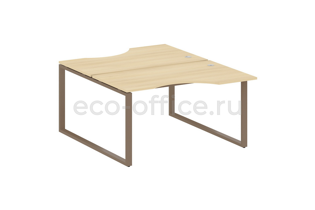 Рабочая станция криволинейная METAL SYSTEM STYLE БО.РАС-СА-2.2 Акация Лорка / Мокко металл  стоимость