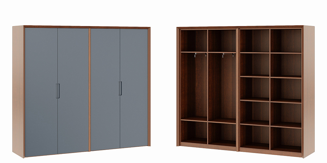 шкаф с гардеробом 4 двери concept con36250324 фото