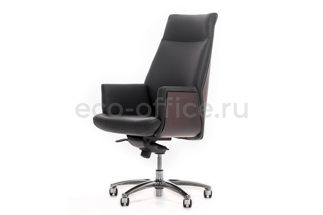 Кресло руководителя Profoffice ZEUS A Палисандр Чёрная кожа  стоимость