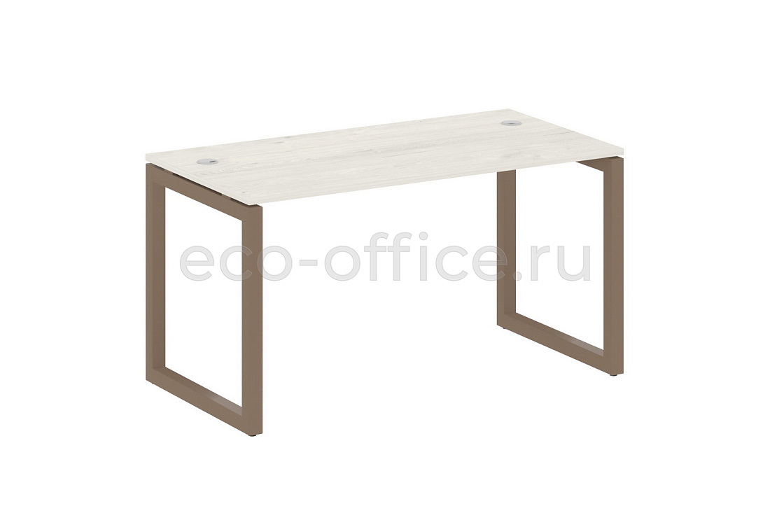 Стол письменный METAL SYSTEM QUATTRO 5x5 50БО.СП-3 Дуб Наварра / Мокко металл  стоимость