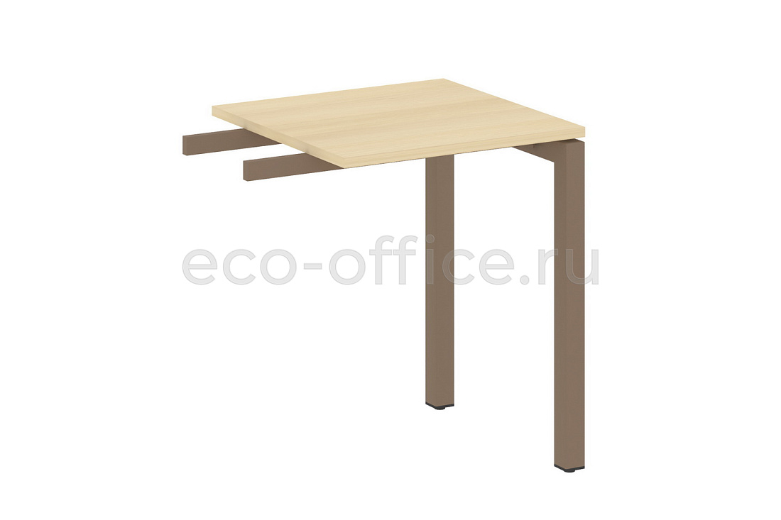 Приставной элемент на П-образном м/к METAL SYSTEM QUATTRO 5x5 50БП.ПР-1 Акация Лорка / Мокко металл купить в Москве