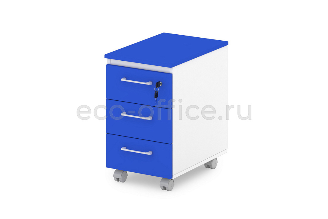 Тумба подкатная малая SENTIDA COLOR S-93 Голубика  стоимость