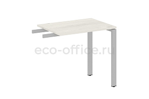 Приставной элемент на П-образном м/к METAL SYSTEM STYLE БП.ПР-2 Дуб Наварра / Серый металл фото