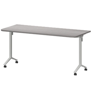 Стол мобильный складной радиусный Protech МБ25-160.70Р Лиственница/Белый фото