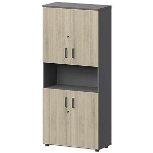 Шкаф Protech СМШ-58Д4 Тип1 Графит/Кронберг фото