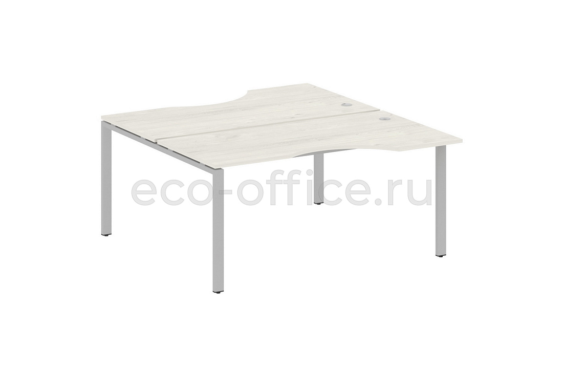 Рабочая станция криволинейная METAL SYSTEM STYLE БП.РАС-СА-2.1 Дуб Наварра / Серый металл  стоимость