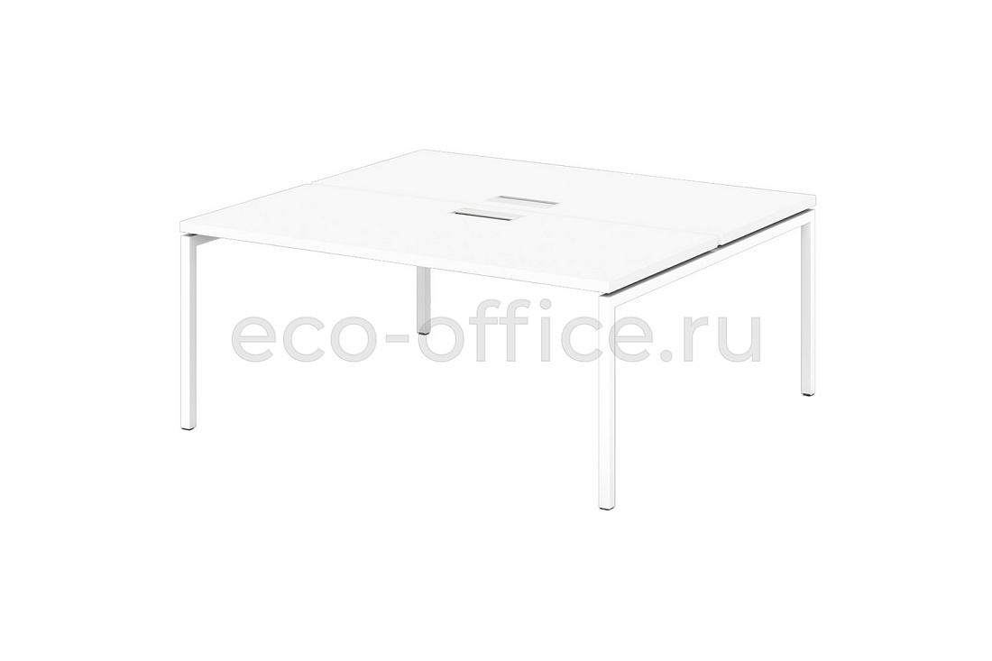 Стол-тандем на металлокаркасе SENTIDA MAX S-523 Белый  стоимость