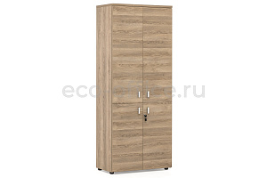 Шкаф высокий 4 двери LAVA/TERRA 100Н1658/DC/DC Гавана фото
