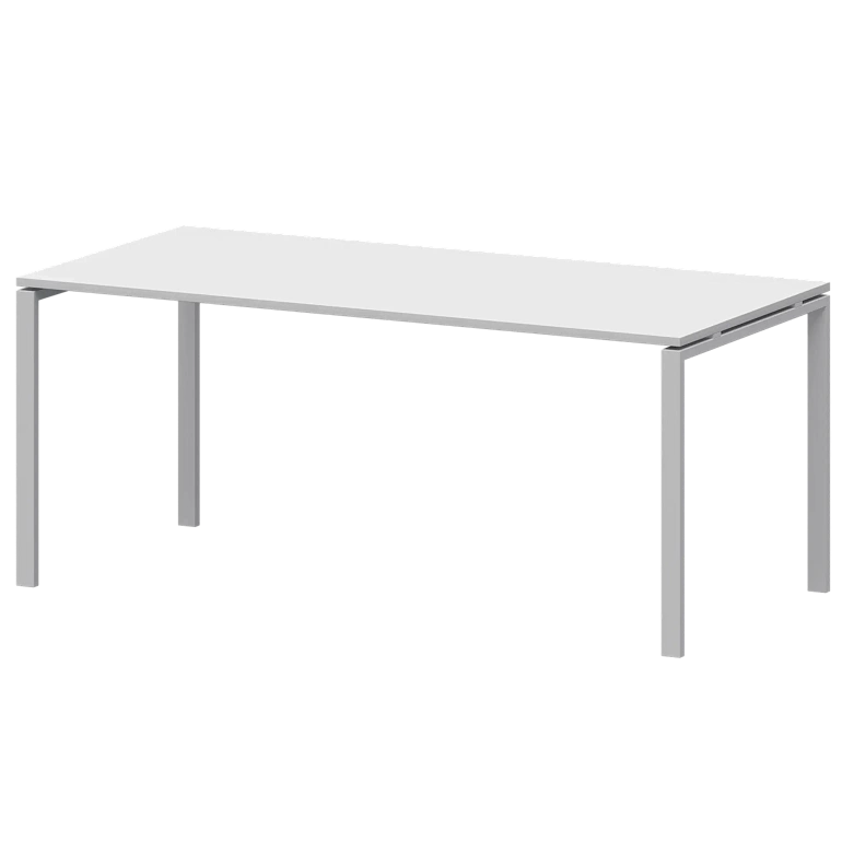 стол на металлокаркасе для заседаний protech ам-0058 белый/белый фото
