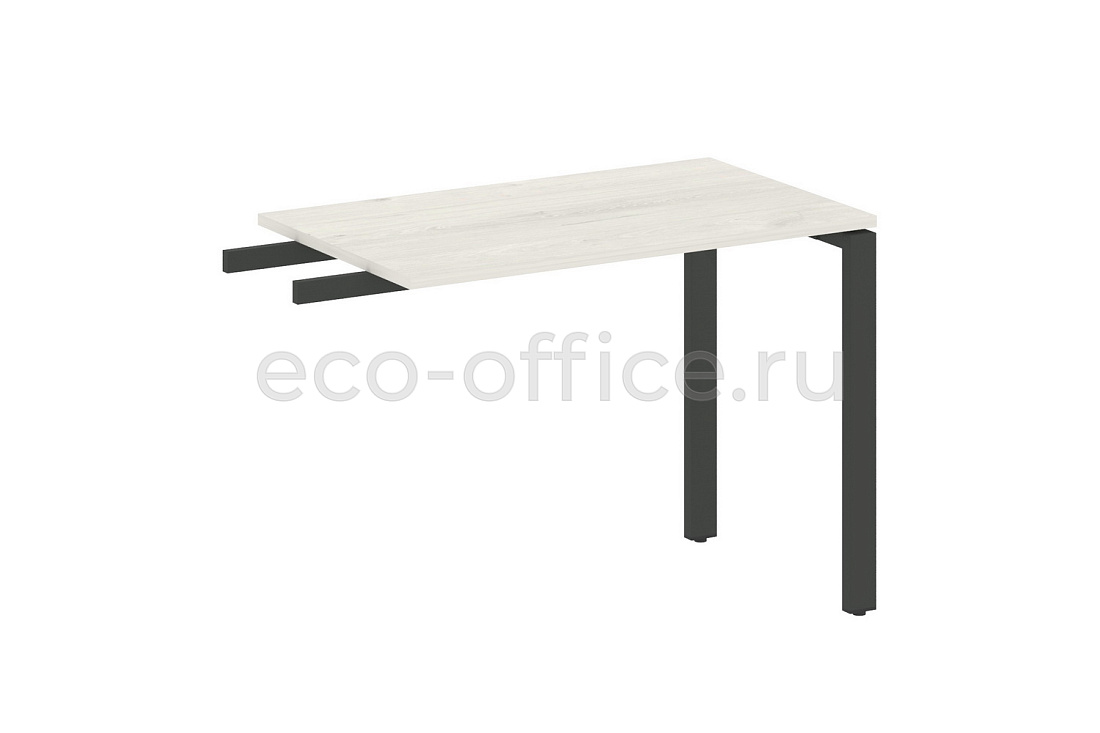 Приставной элемент на П-образном м/к METAL SYSTEM STYLE БП.ПР-3 Дуб Наварра / Антрацит металл   стоимость